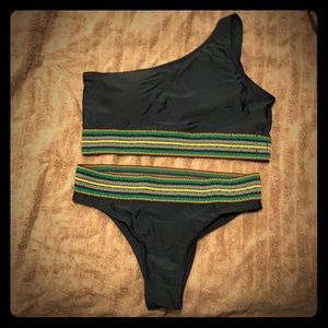 Single Shoulder Bikini - Medium